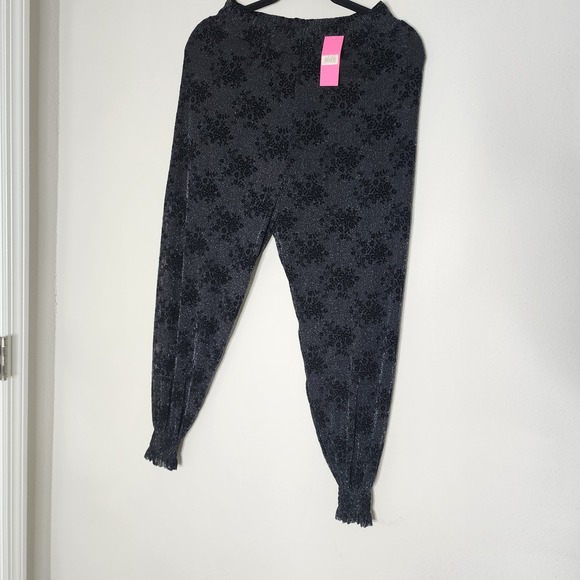 LEGGINGS PARK Sheer Pants Pull On Womens One Size - Picture 16 of 16